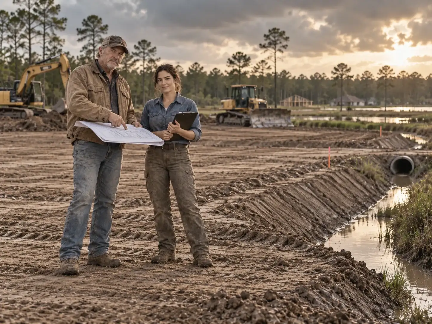 Site prep & dirt work service work in southeast Texas